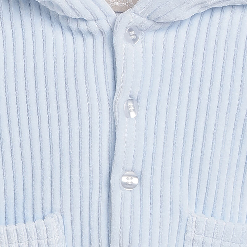 Boys Light Blue Solid Sweatshirt image number 2